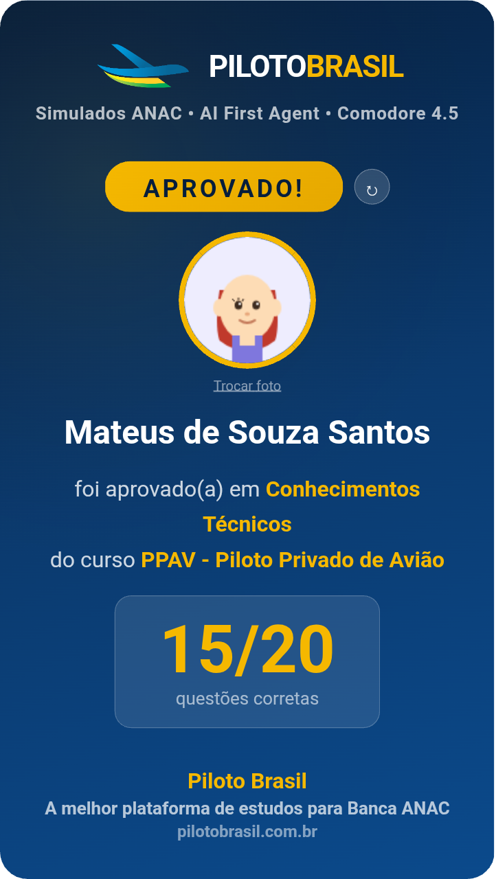 Mateus de Souza Santos aprovado