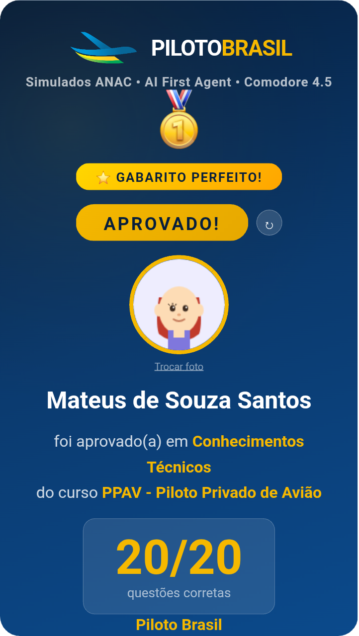 Mateus de Souza Santos aprovado