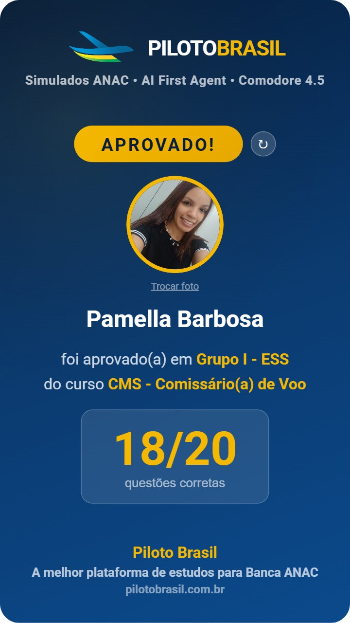 Pamella Barbosa aprovado