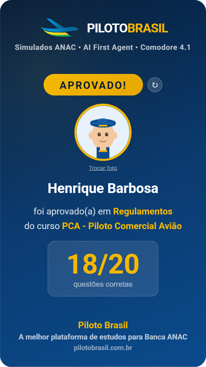 Henrique Barbosa aprovado