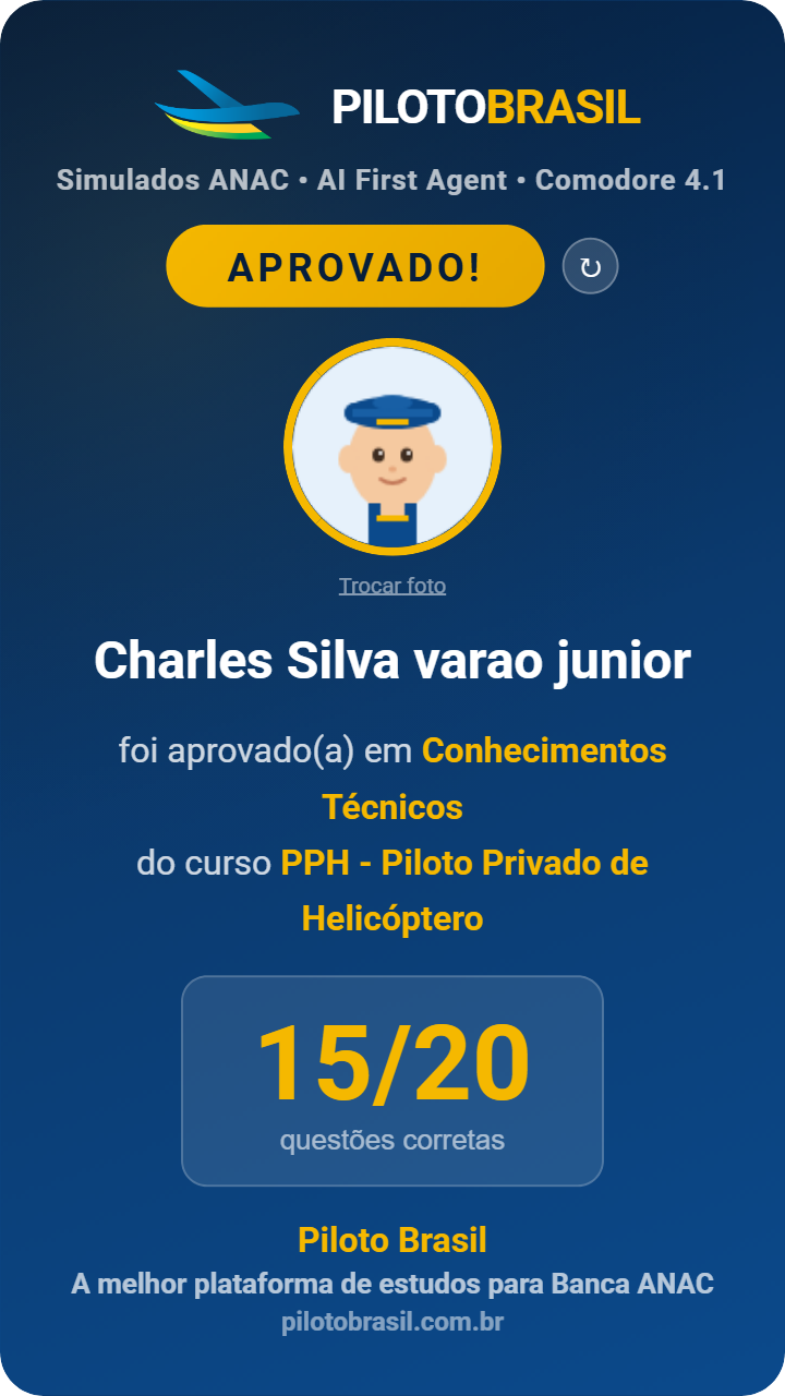 Charles Silva varao junior aprovado