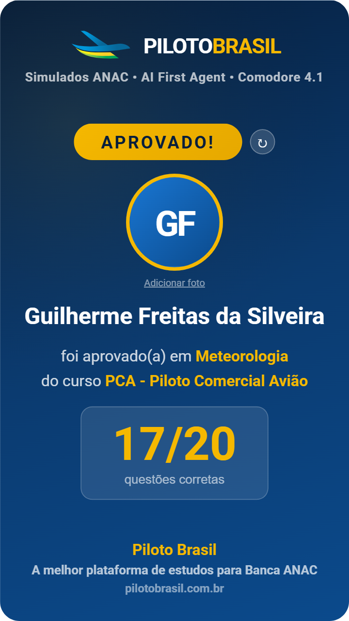 Guilherme Freitas da Silveira aprovado