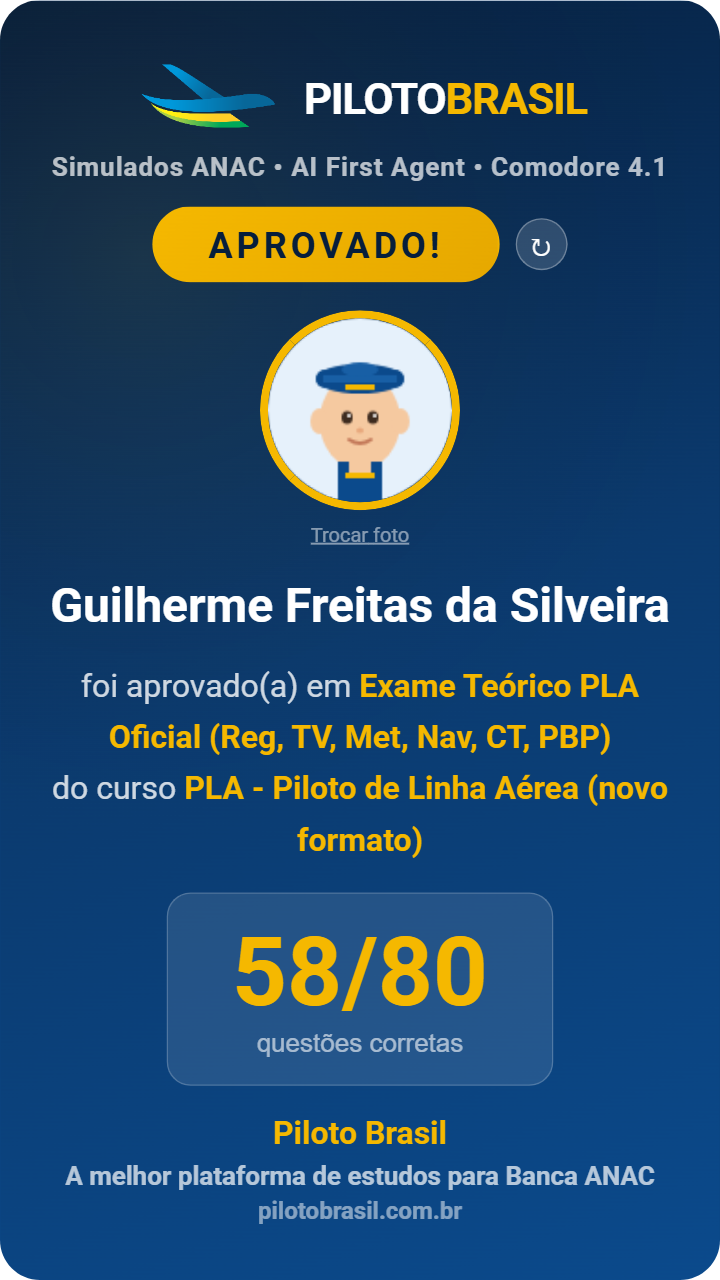 Guilherme Freitas da Silveira aprovado