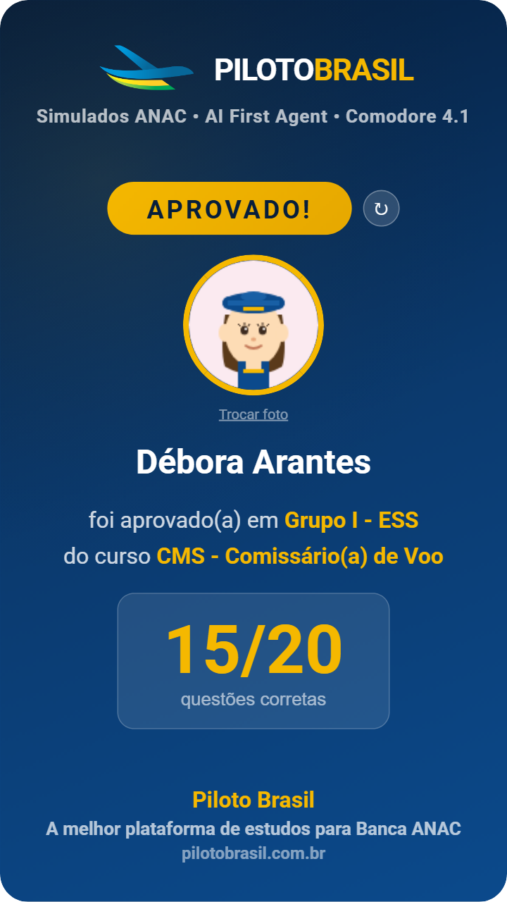 Débora Arantes aprovado