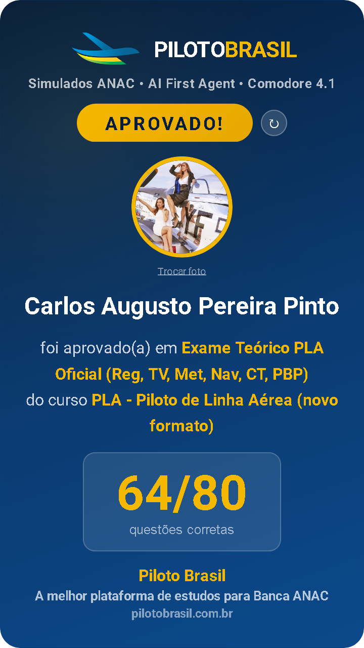 Carlos Augusto Pereira Pinto aprovado
