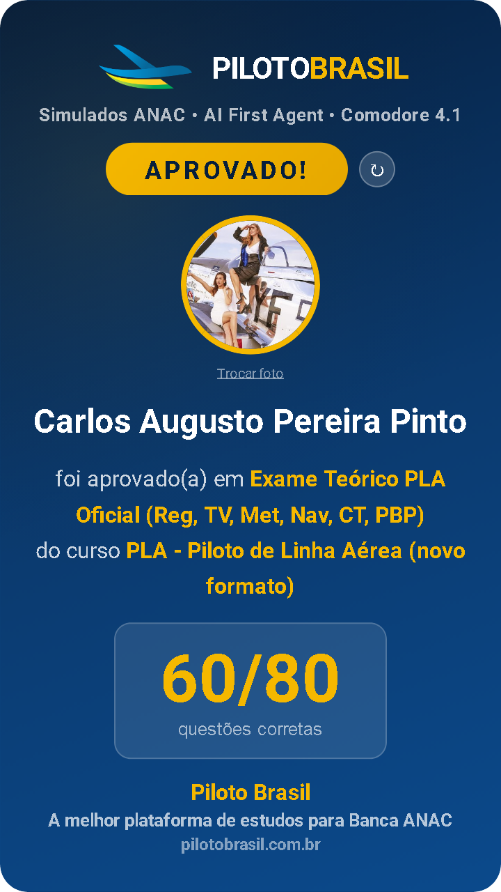 Carlos Augusto Pereira Pinto aprovado