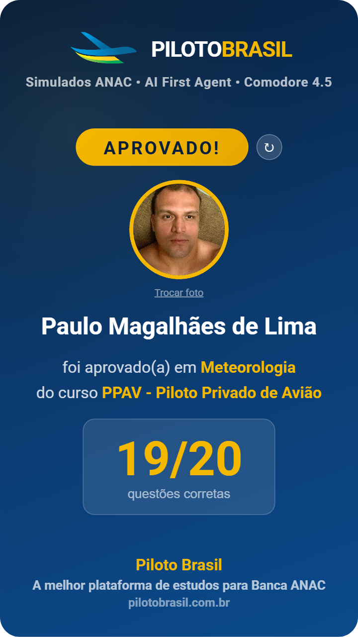 Paulo Magalhães de Lima aprovado
