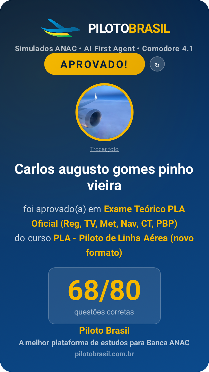 Carlos augusto gomes pinho vieira aprovado