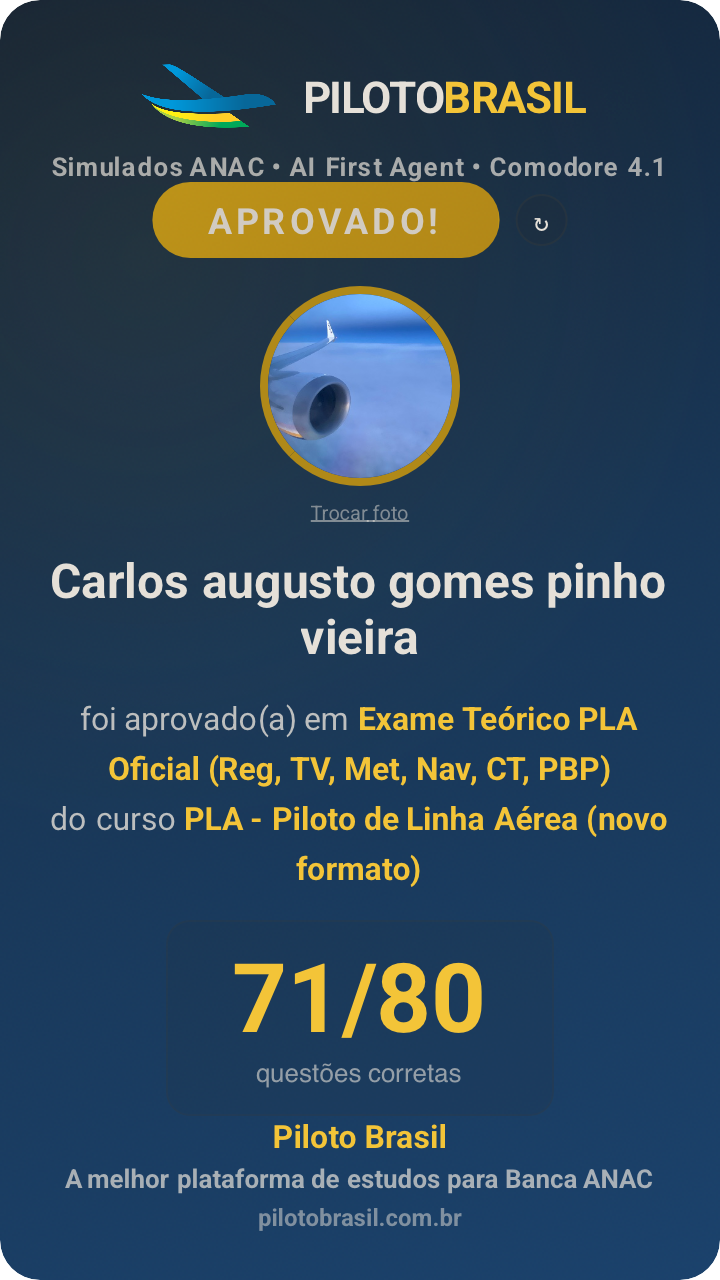 Carlos augusto gomes pinho vieira aprovado