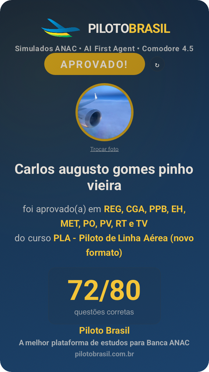 Carlos augusto gomes pinho vieira aprovado
