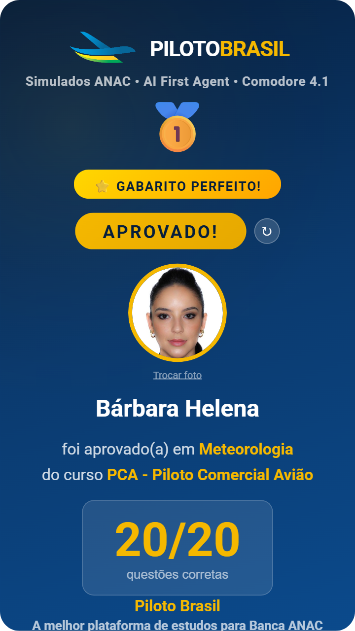 Bárbara Helena aprovado
