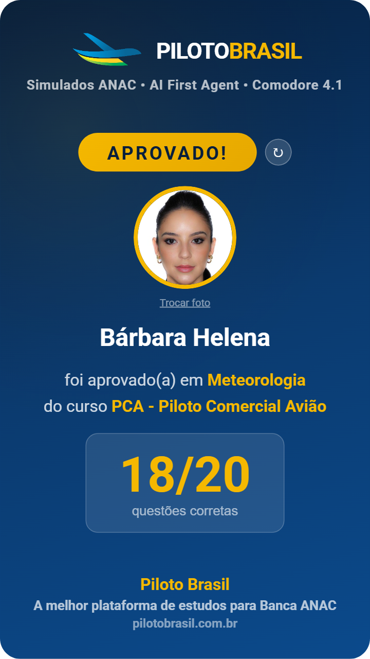 Bárbara Helena aprovado
