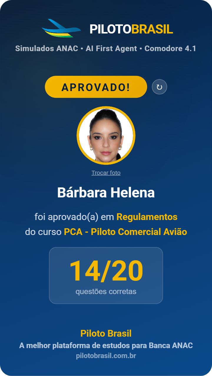 Bárbara Helena aprovado