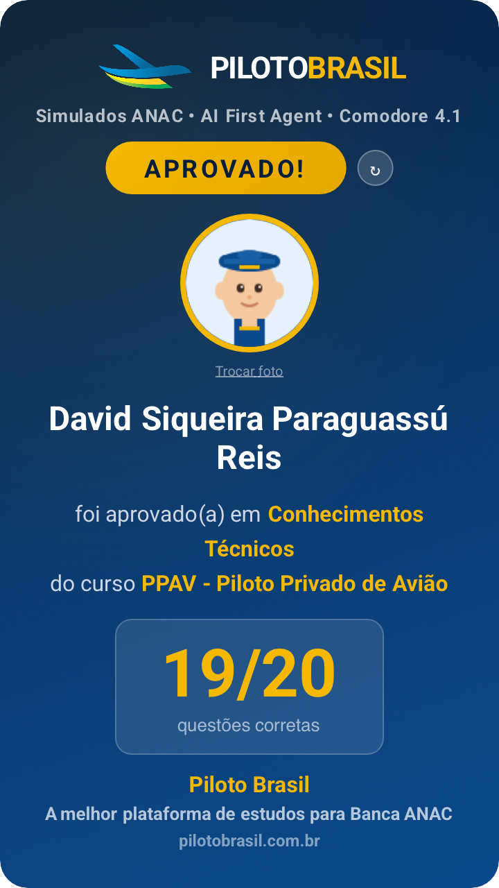 David Siqueira Paraguassú Reis aprovado
