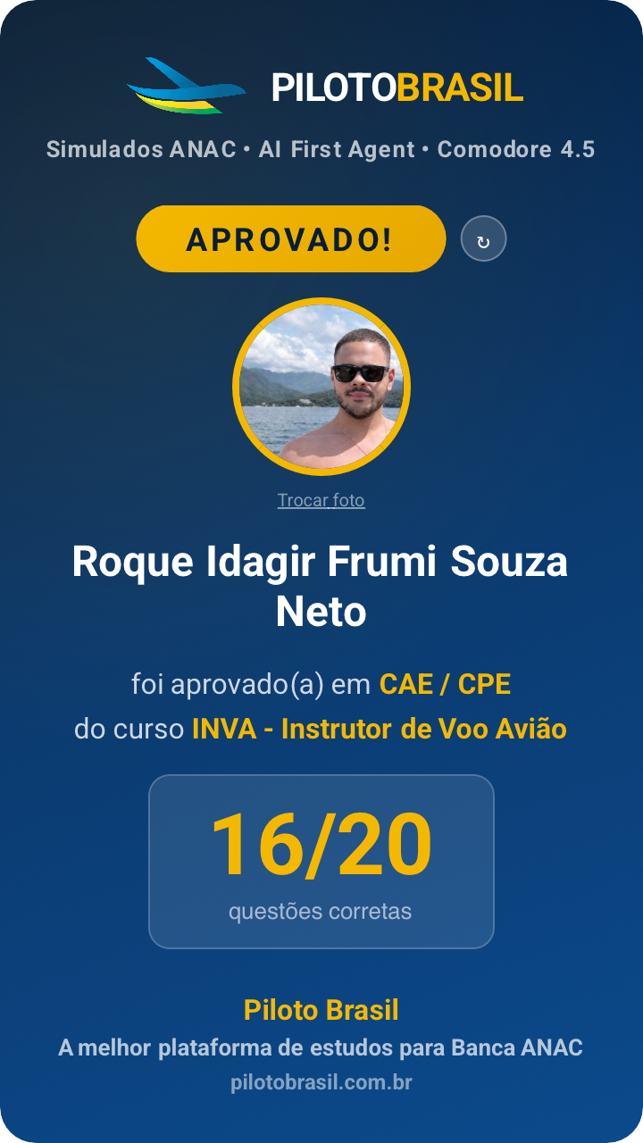 Roque Idagir Frumi Souza Neto aprovado