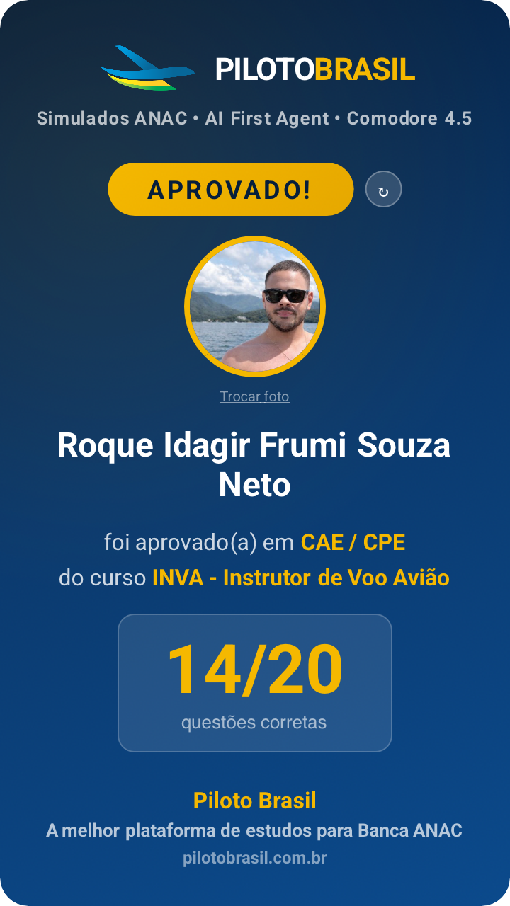 Roque Idagir Frumi Souza Neto aprovado