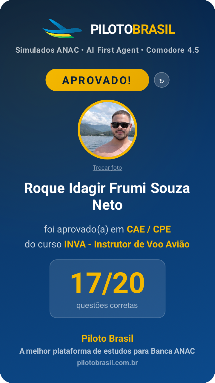 Roque Idagir Frumi Souza Neto aprovado