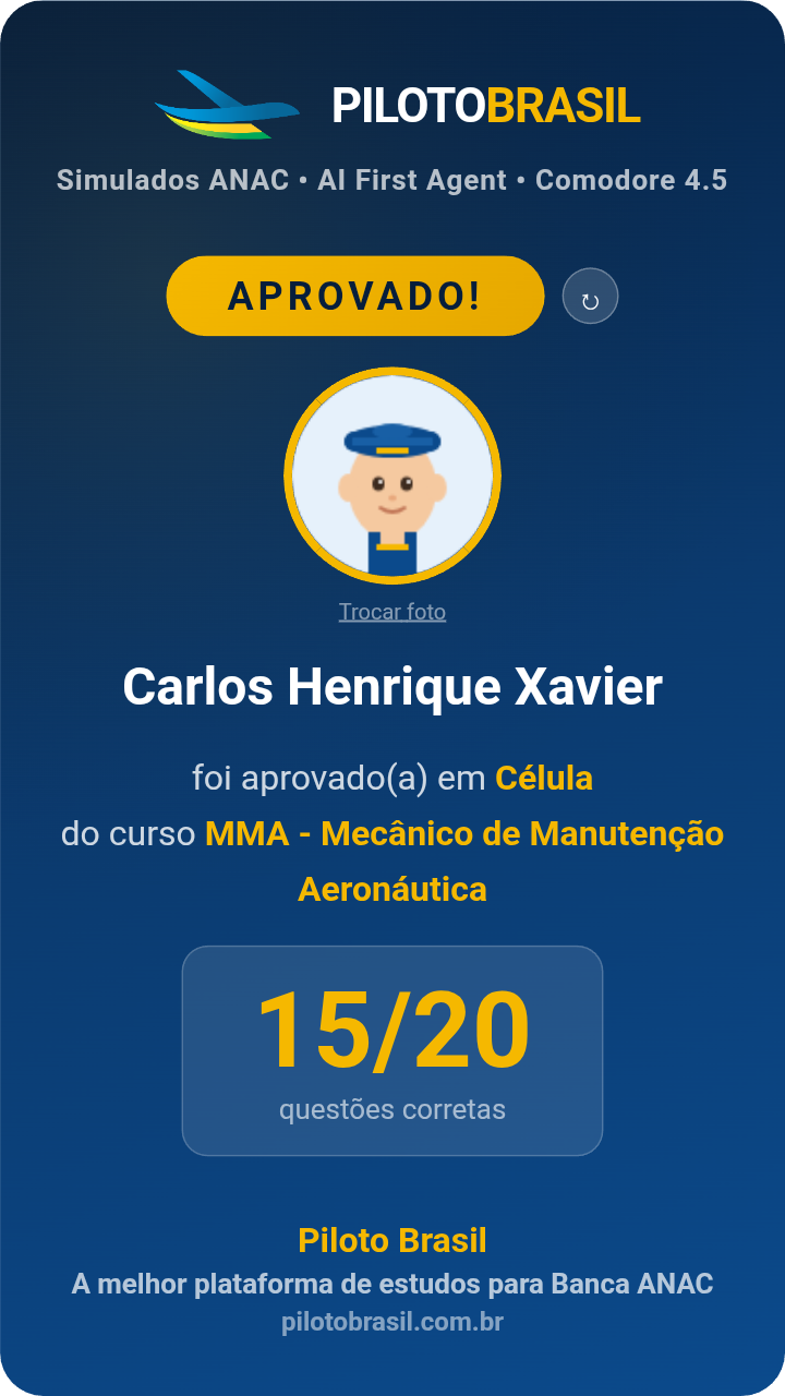 Carlos Henrique Xavier aprovado