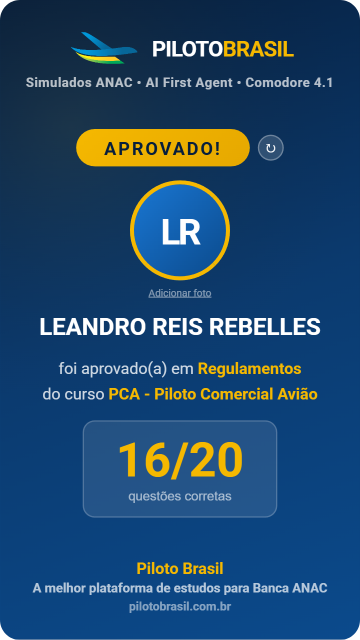 LEANDRO REIS REBELLES aprovado