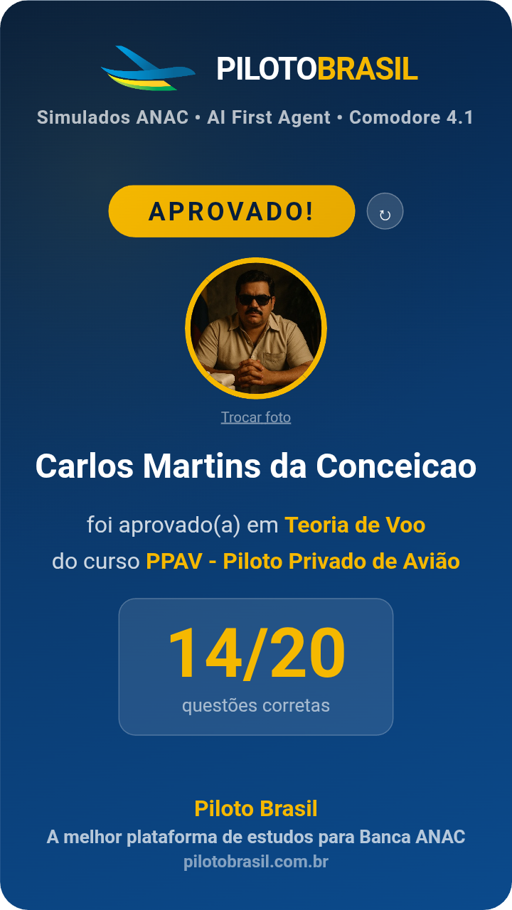 Carlos Martins da Conceicao aprovado