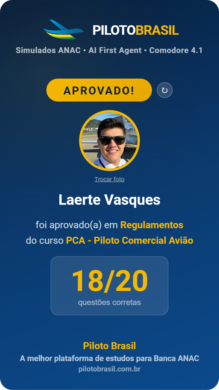 Laerte Vasques aprovado