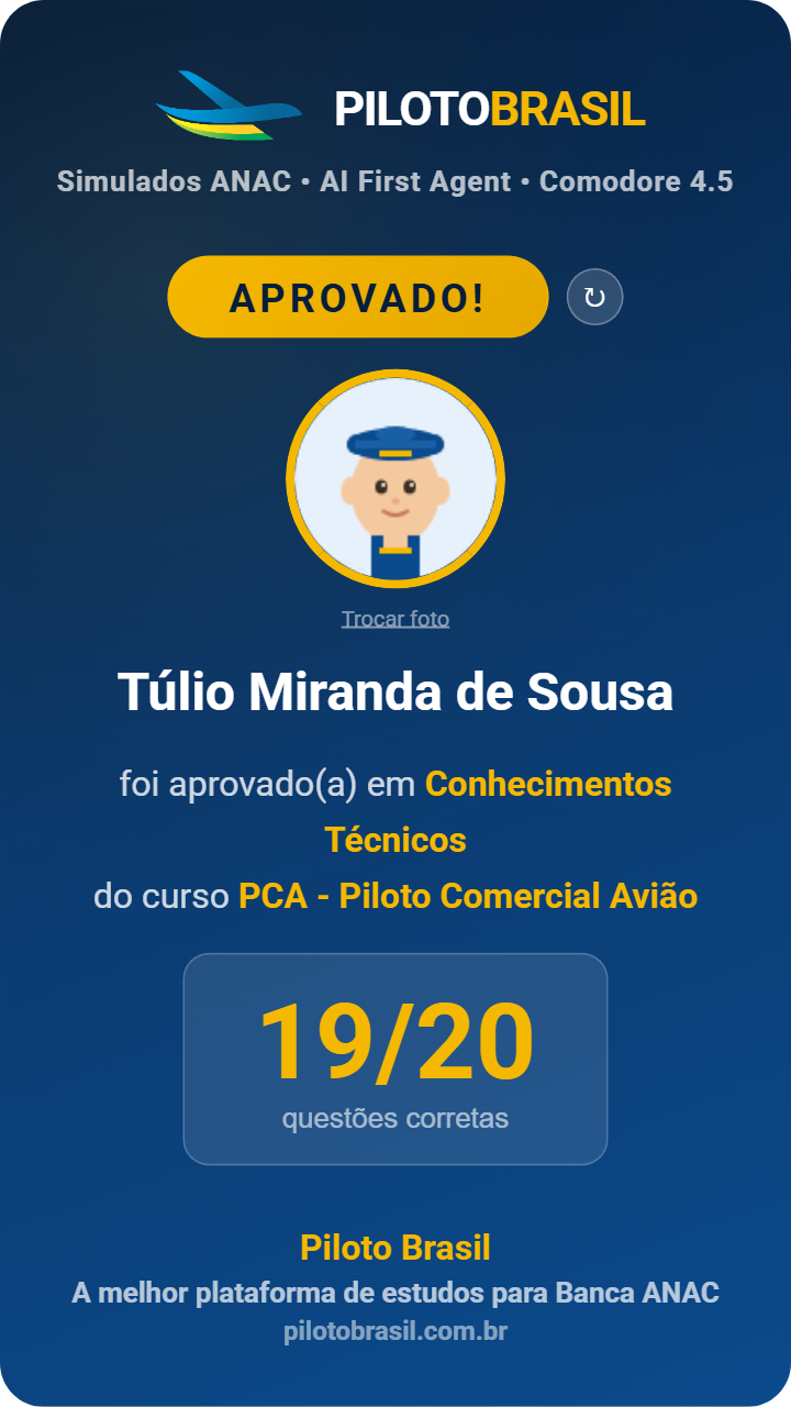 Túlio Miranda de Sousa aprovado