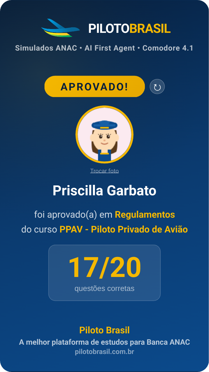 Priscilla Garbato aprovado