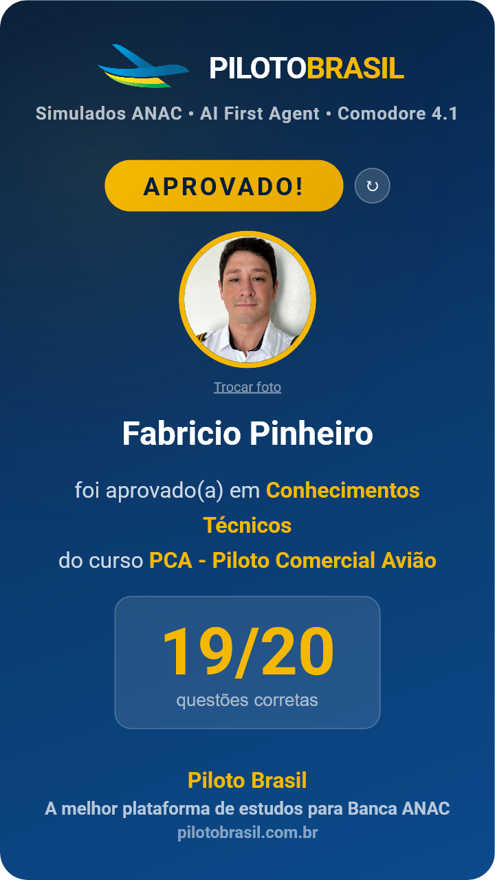 Fabricio Pinheiro aprovado
