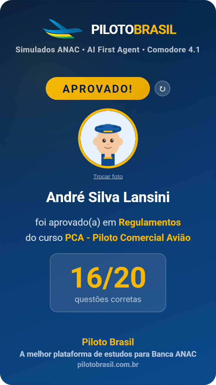 André Silva Lansini aprovado