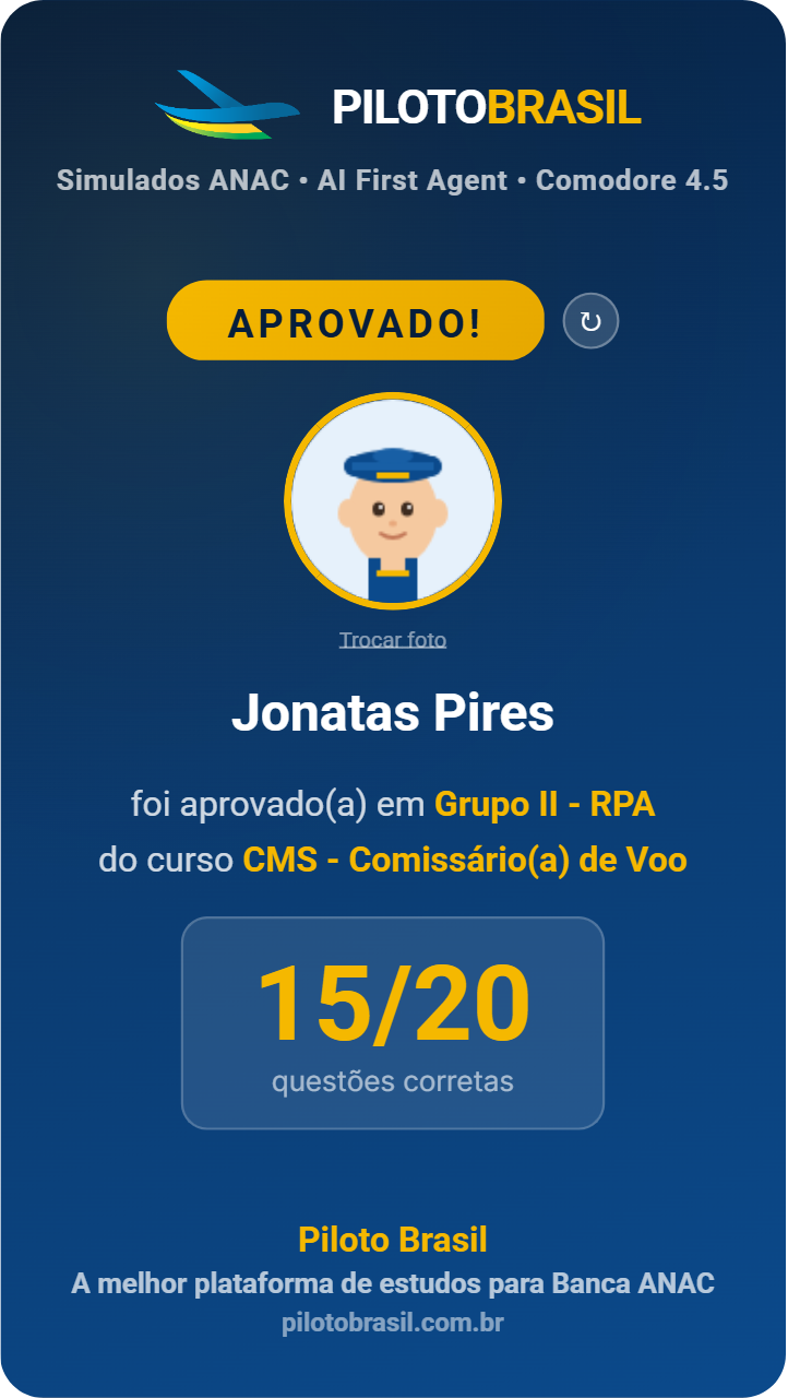 Jonatas Pires aprovado