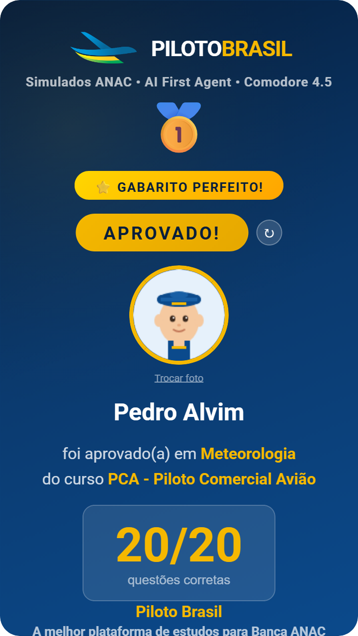 Pedro Alvim aprovado
