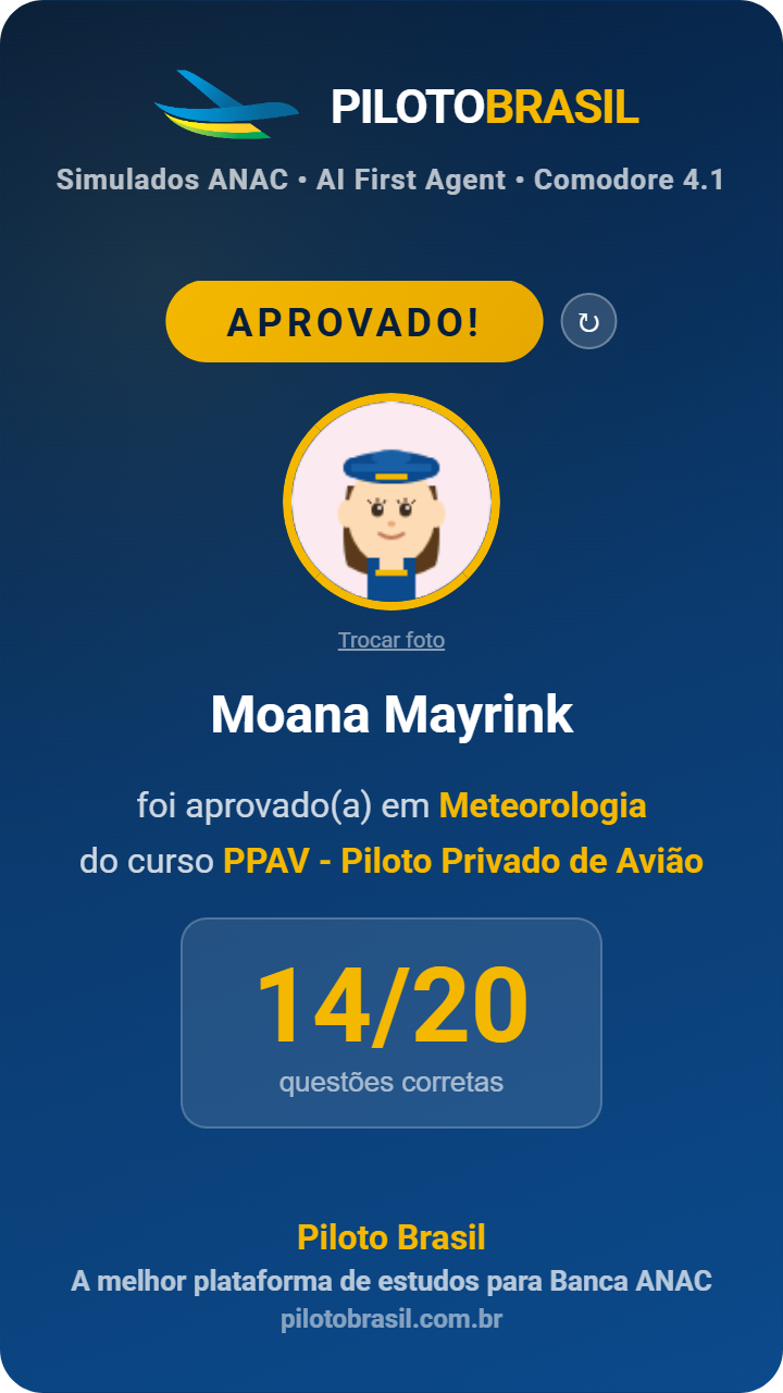 Moana Mayrink aprovado