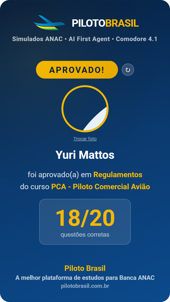 Yuri Mattos aprovado