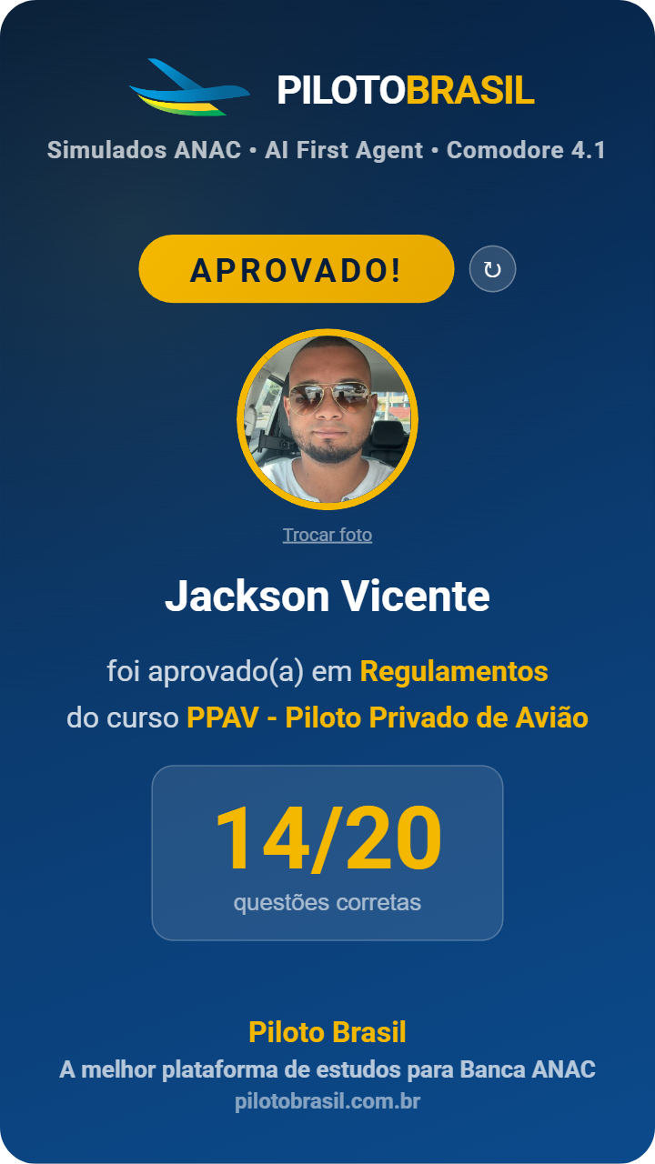 Jackson Vicente aprovado