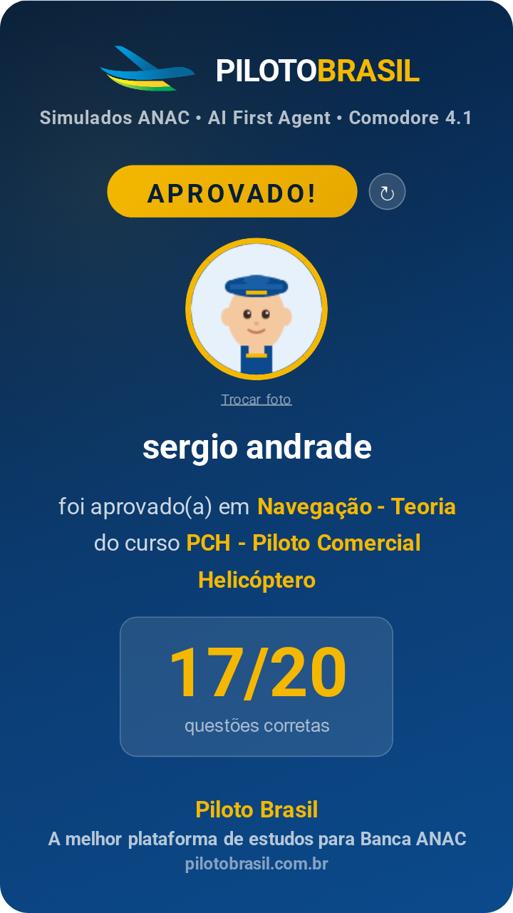 sergio andrade aprovado