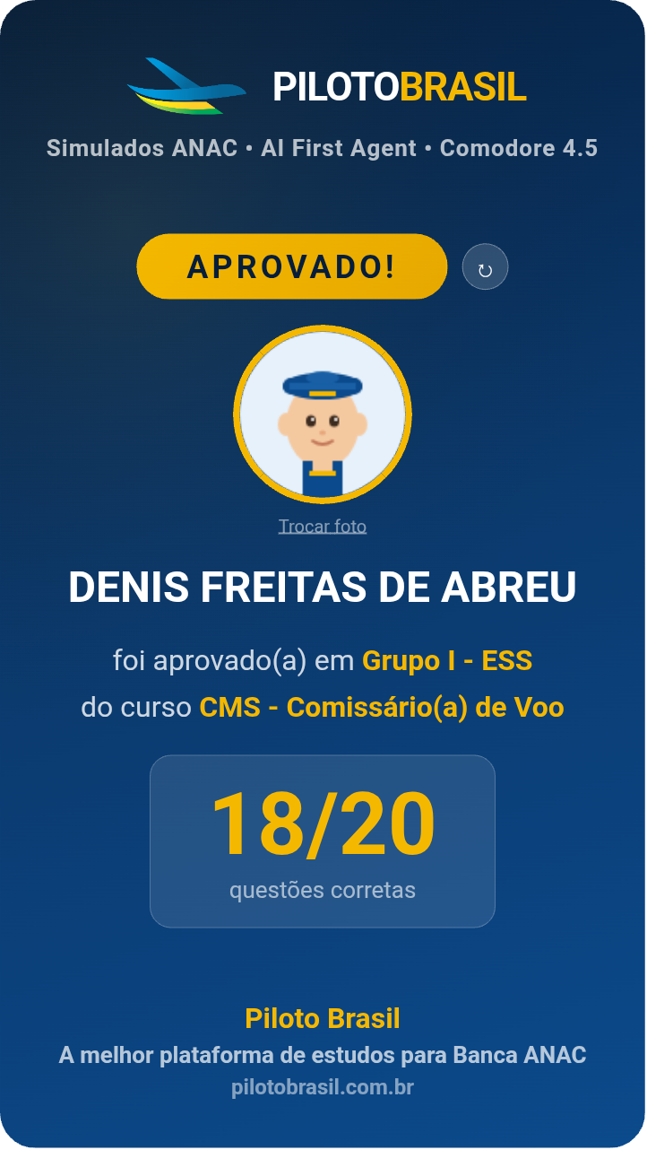 DENIS FREITAS DE ABREU aprovado