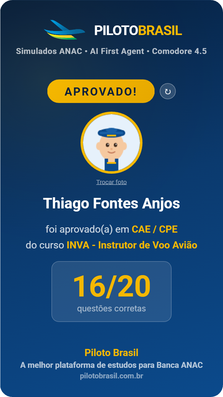 Thiago Fontes Anjos aprovado