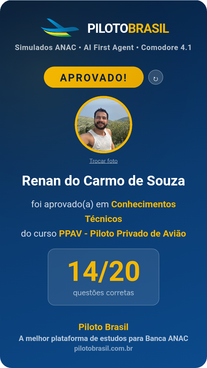 Renan do Carmo de Souza aprovado