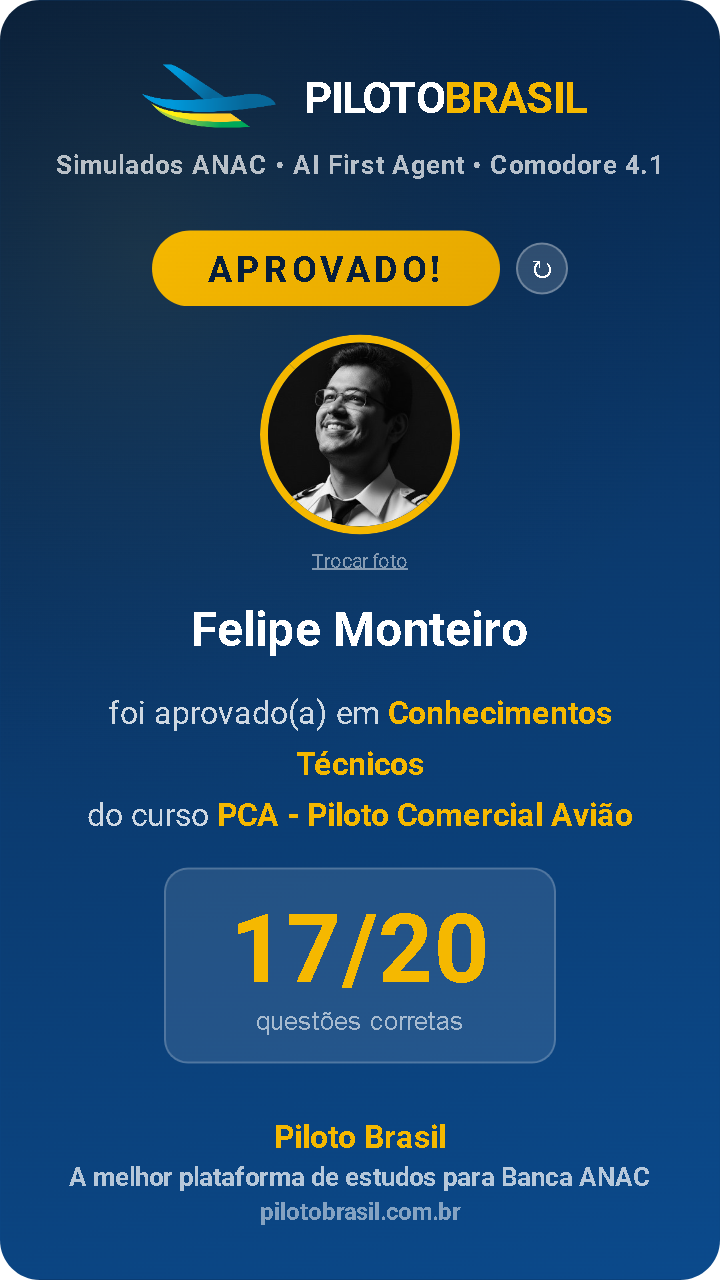 Felipe Monteiro aprovado