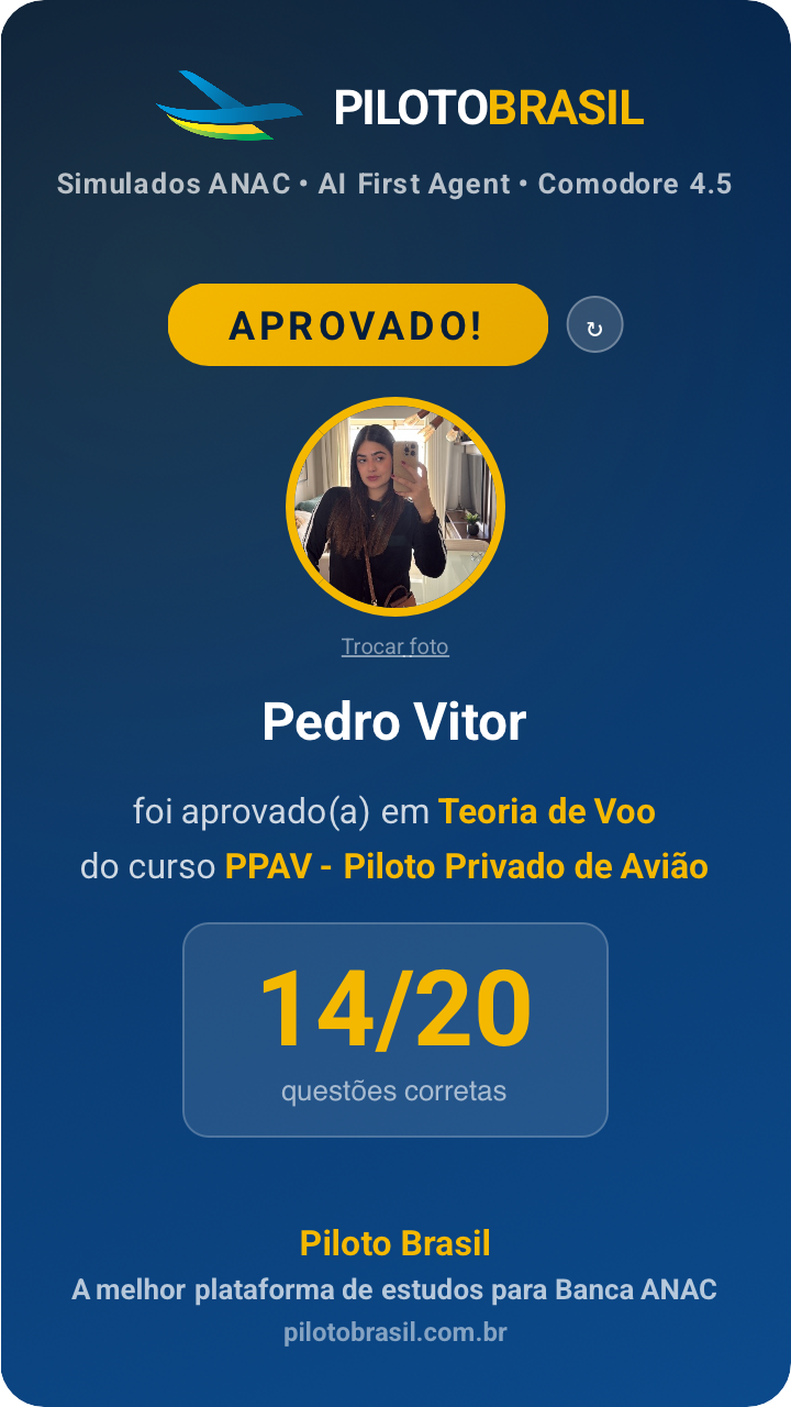 Pedro Vitor aprovado