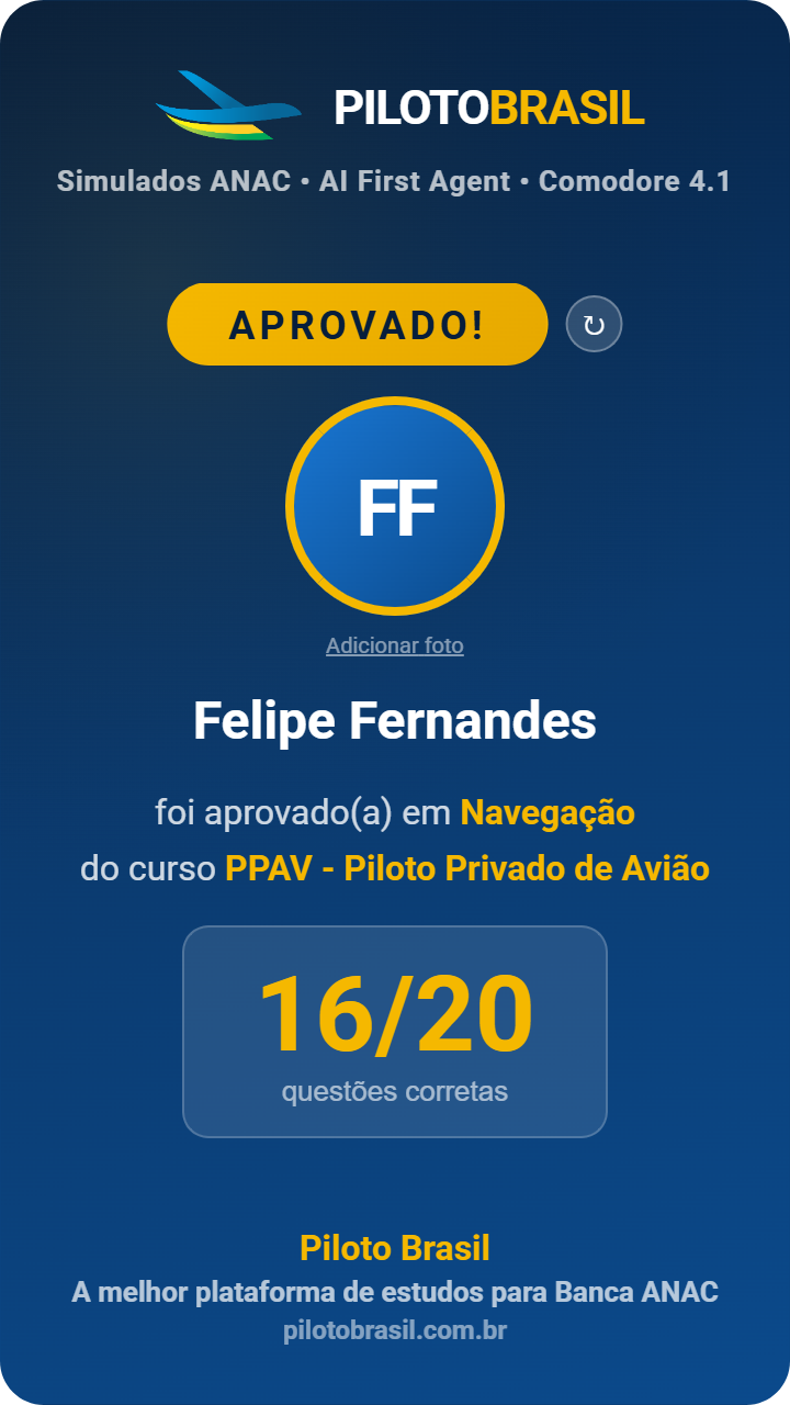 Felipe Fernandes aprovado