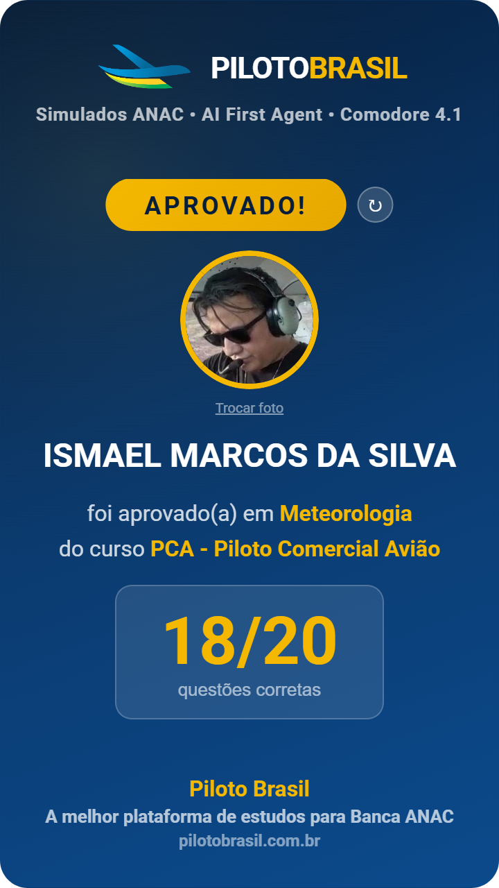 ISMAEL MARCOS DA SILVA aprovado