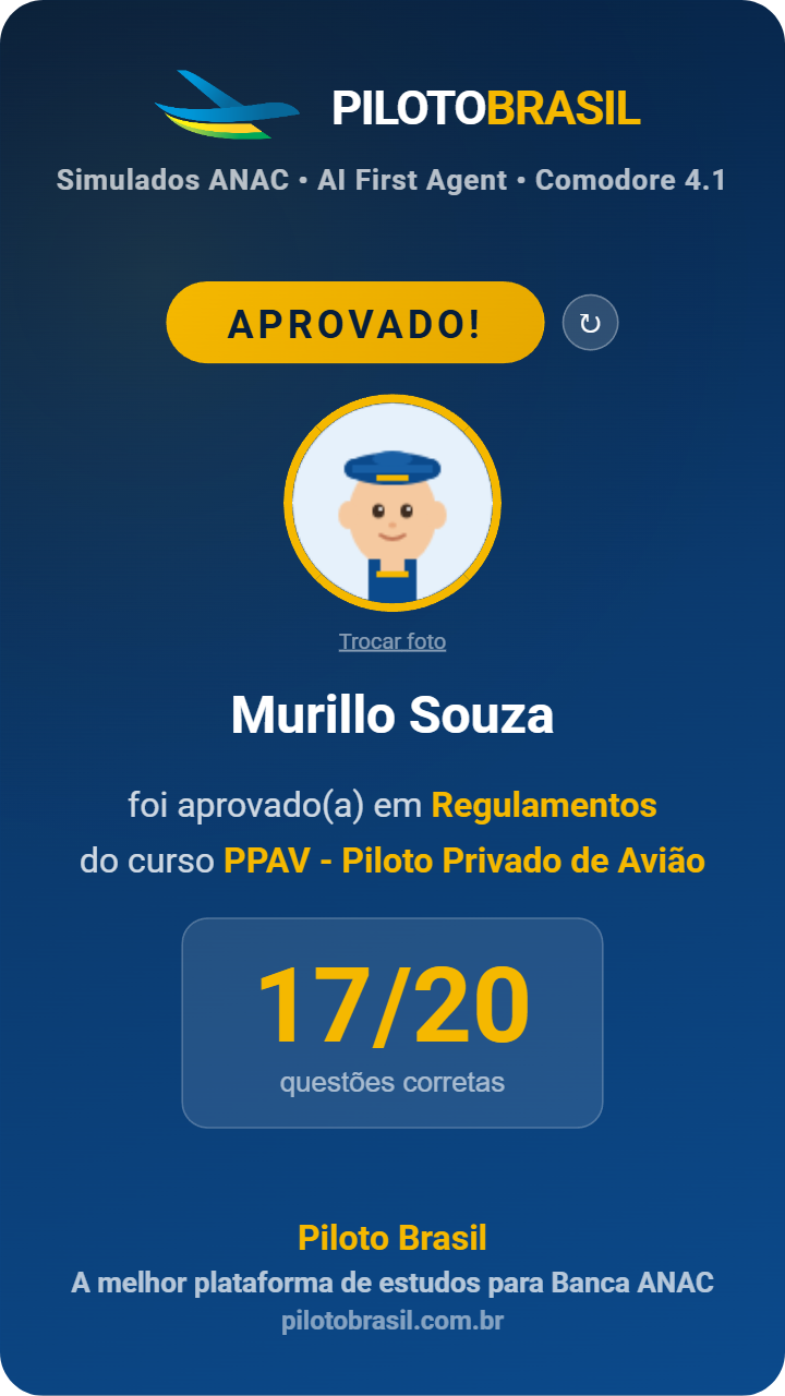 Murillo Souza aprovado