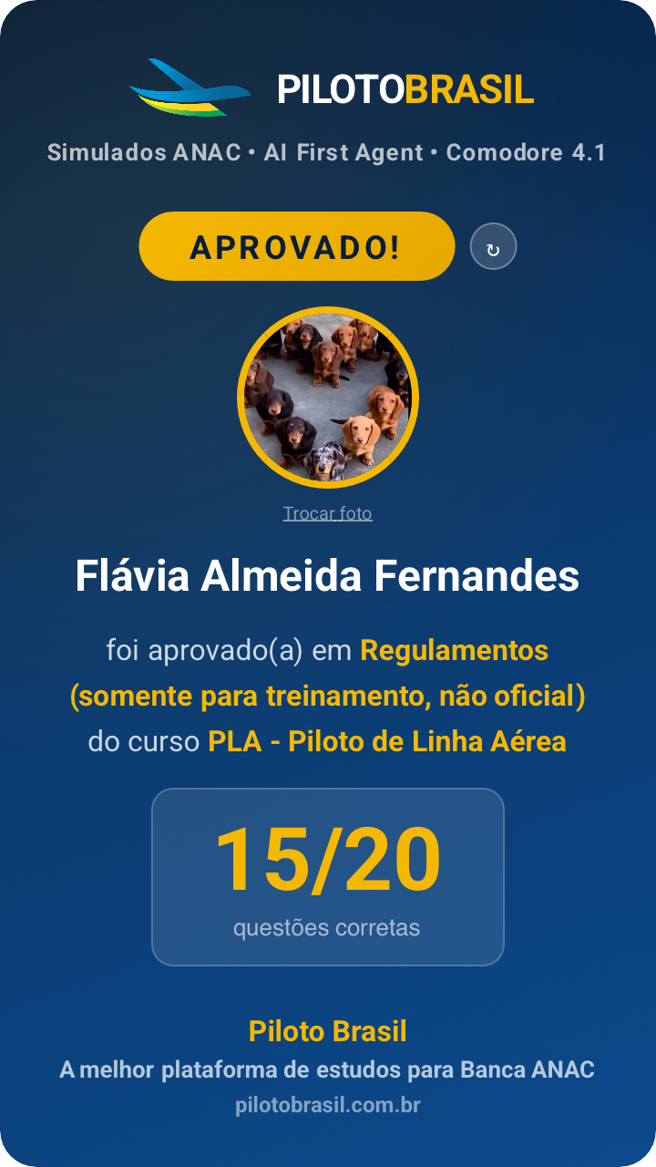 Flávia Almeida Fernandes aprovado