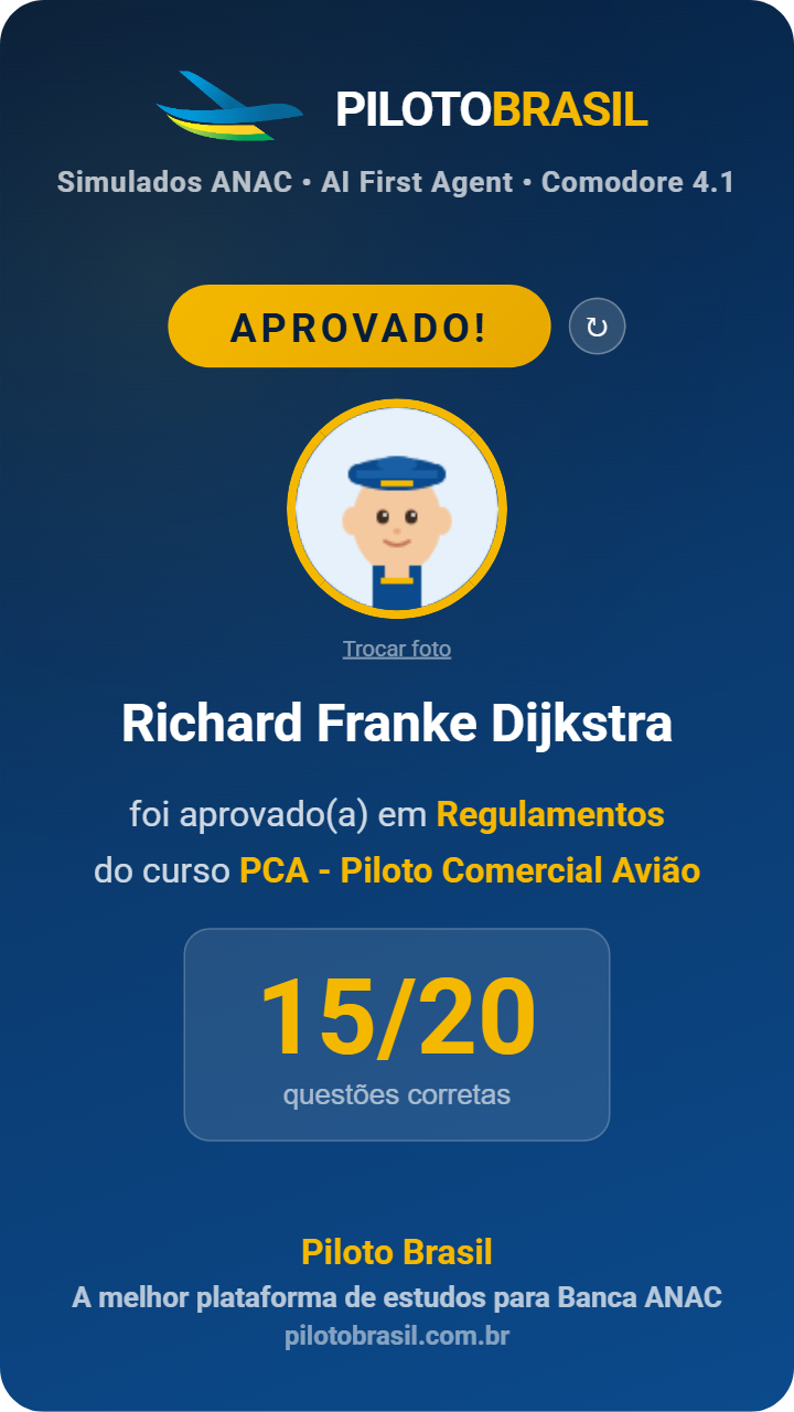 Richard Franke Dijkstra aprovado