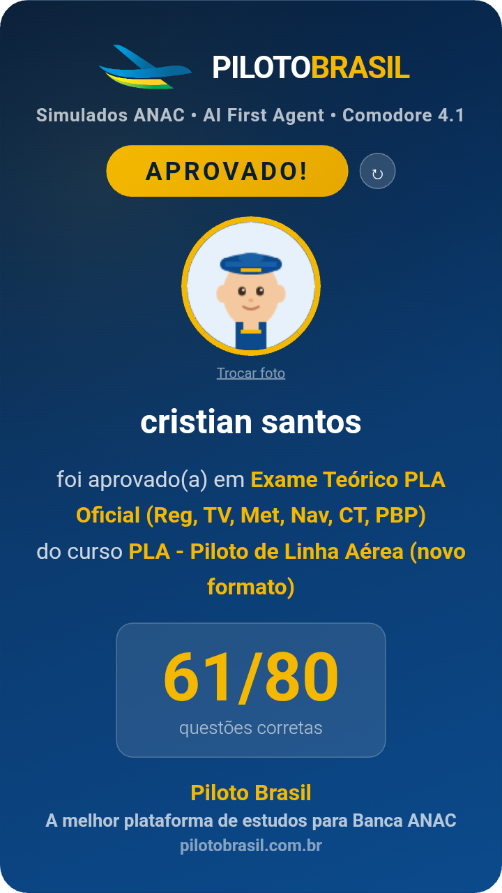 cristian santos aprovado