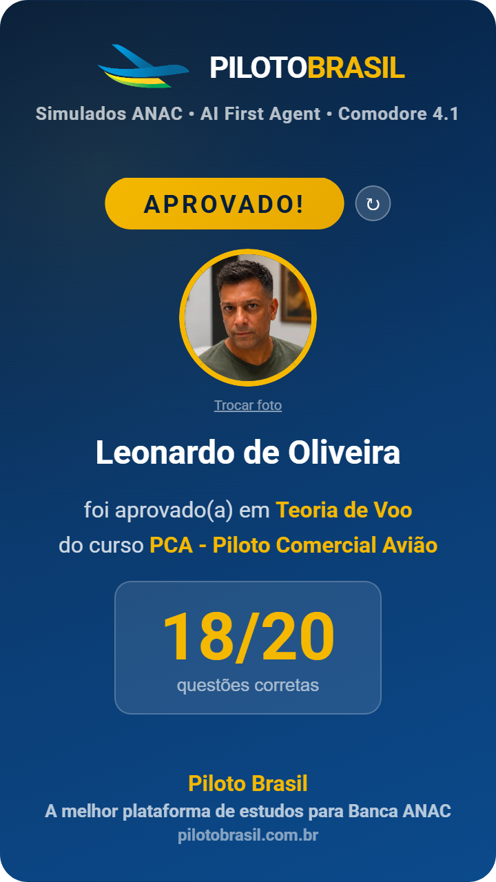 Leonardo de Oliveira aprovado