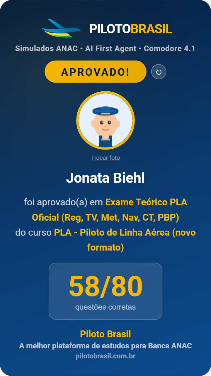 Jonata Biehl aprovado