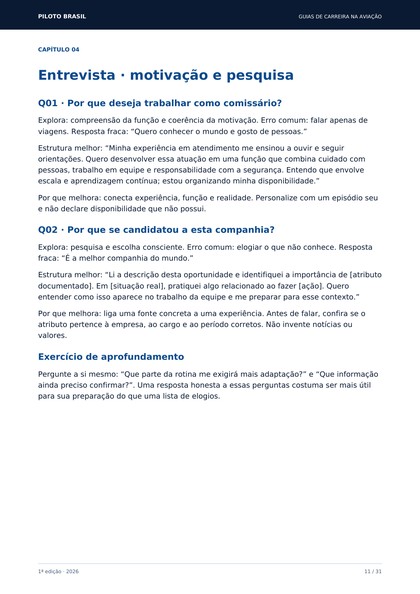 Página 11 do Guia de Processos Seletivos