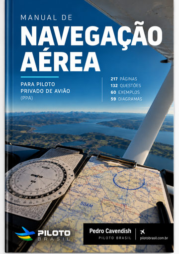 Capa fotográfica oficial de Navegação Aérea PPA, Piloto Brasil.